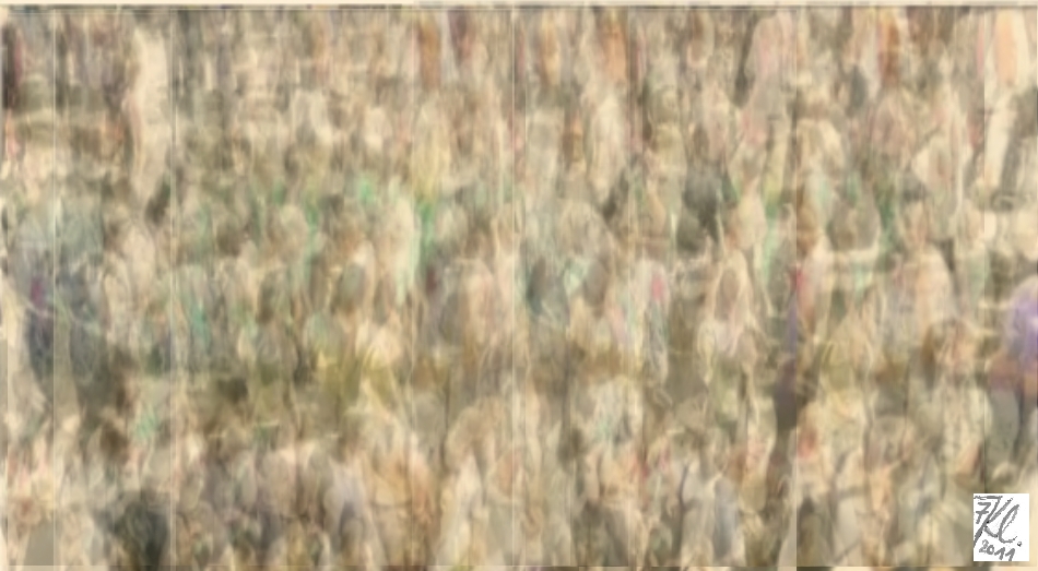 klausens kunstwerk noch so viele menschen 6-7-2011